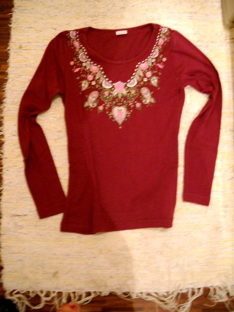 Tričko s ornamentmi, m