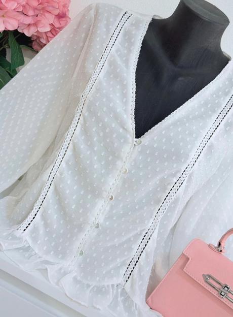 Elegantná blúzka pigalle - jemná romantika, 42