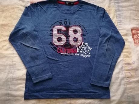 Chlapčenské tričko s dlhým rukávom 140-146 cm, just play,140