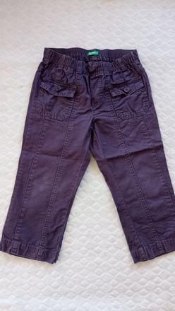 Čierne nohavice, benetton,104