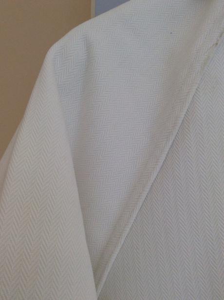 Biely pracovný plášť xxl/xxxl, xxxl