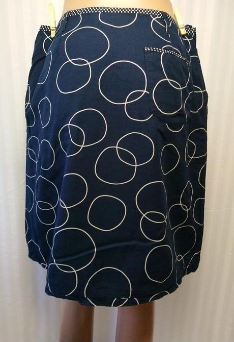 Dámska tmavo modrá sukňa, white stuff, veľ.m/l, l