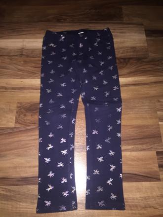 Nohavicové legíny, h&m,134