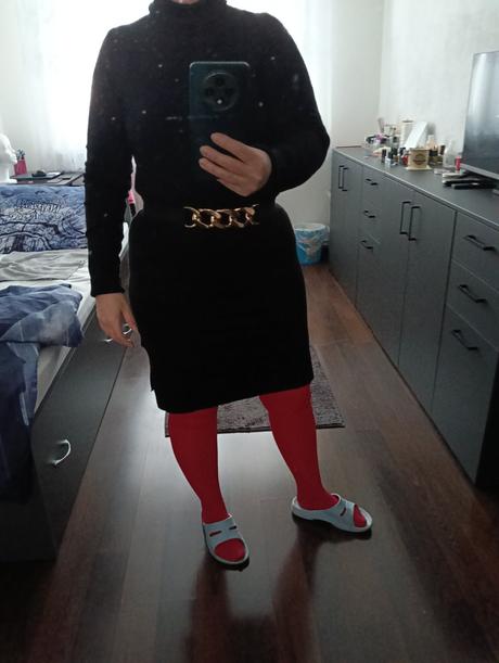Dámske upletove šaty parádne veľkosť m, m