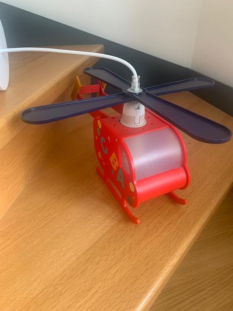 Detsky luster lampa helikoptera, 