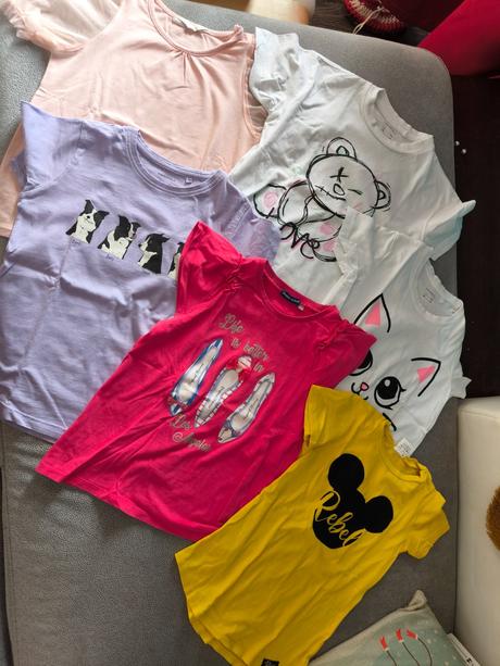 Balík oblečenia pre dievča veľkosť 122/128, 122–134