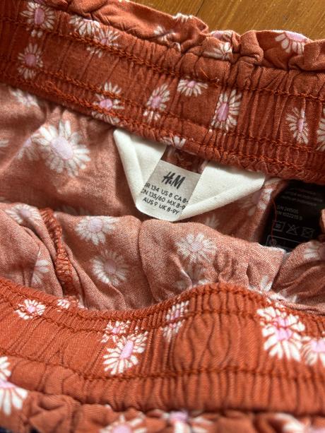 Letné nohavice, h&m,134