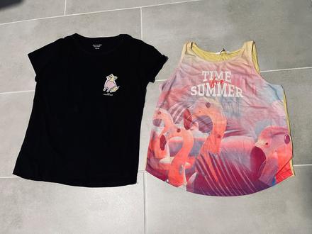 2x tričko 158, reserved,158