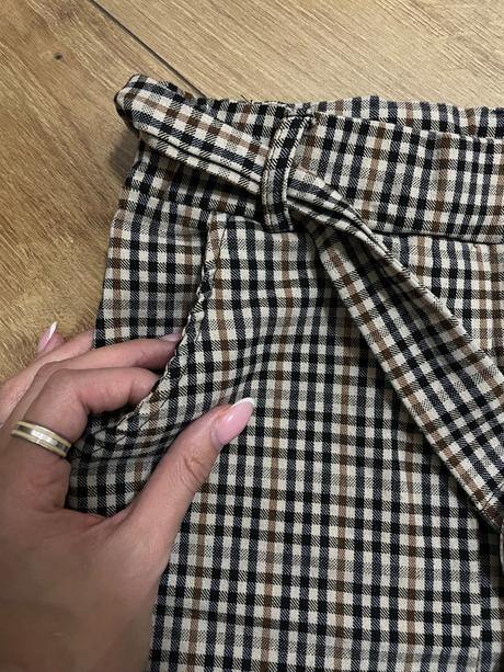 Karovaná sukňa, xs