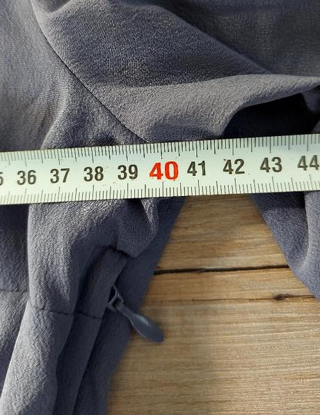 Modré vyšívané šaty, h&m,36