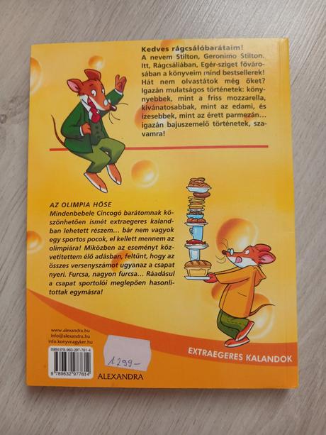 Geronimo stilton az olimpia hőse,