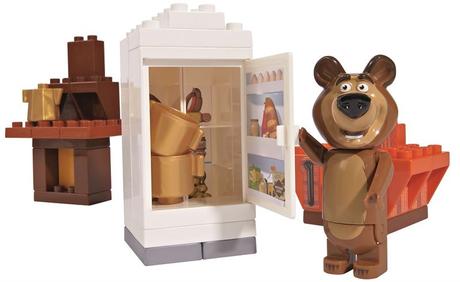 Big playbig bloxx máša a medveď mišova izbička,