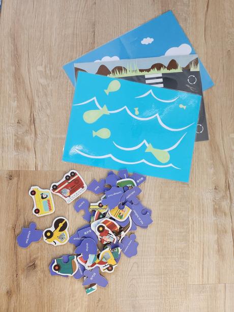 Puzzle pre chlapcov - auta, manny...,