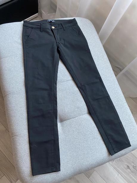 Dámske čierne nohavice, s