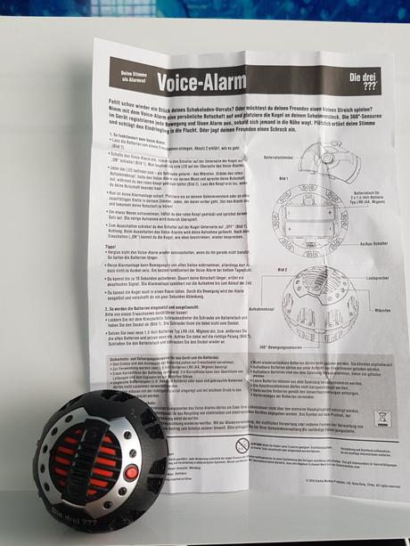 Die drei - hlasový alarm,