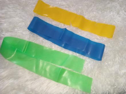 Gumy na cvičenie , pásy, 