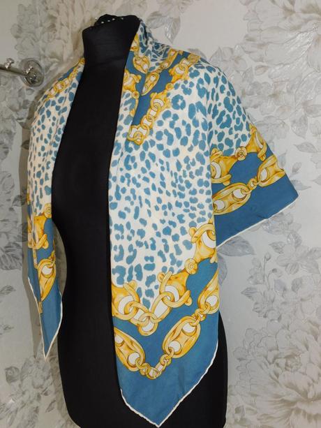 Elif kvalitná luxusna hodvabna elegantná šatka, xl