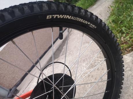 Horský bicykel 20'' rockrider, 6-9r. záruka do '27, 20