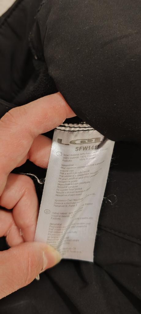 Zateplené nohavice, lewro,xl