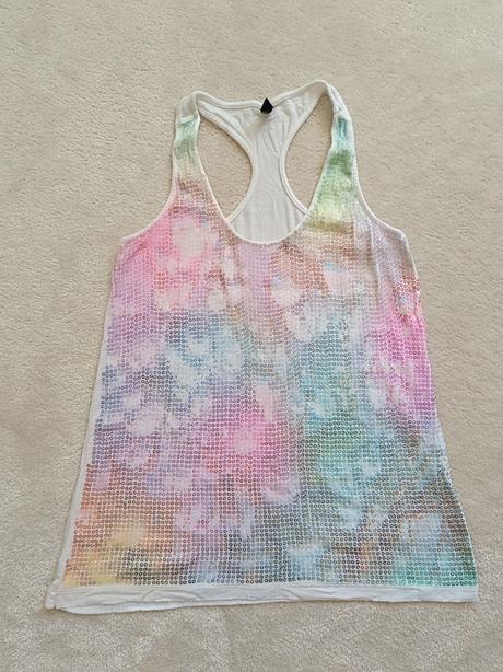 Flitrovane tielko, xs