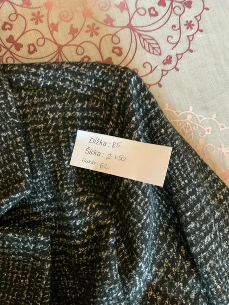 Karovany kockovany kabát vila, s