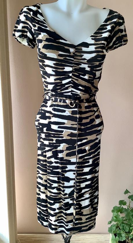 Pružné šaty/ab, mango,s / xs