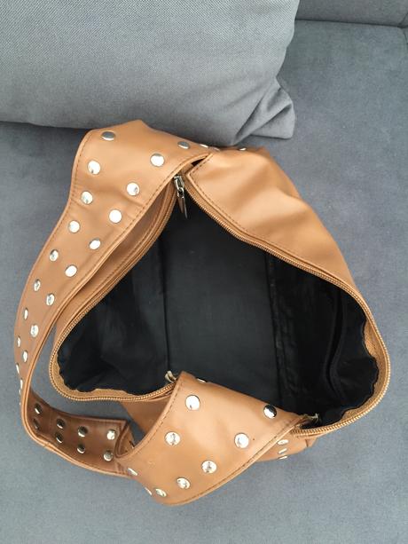 Kabelka vybíjaná hnedá,