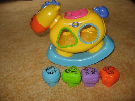 Zvuková hračka koník, 