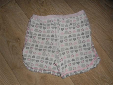 Kraťasy pyžamové- veľ. 7-8 rokov, marks & spencer,128