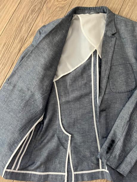 Pánske ľanové sako, reserved,52
