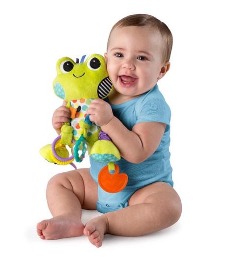 Zelená žabka zn.bright starts,