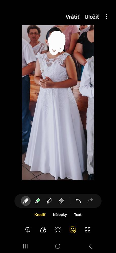 Šaty na 1.sv.prijimanie, 158