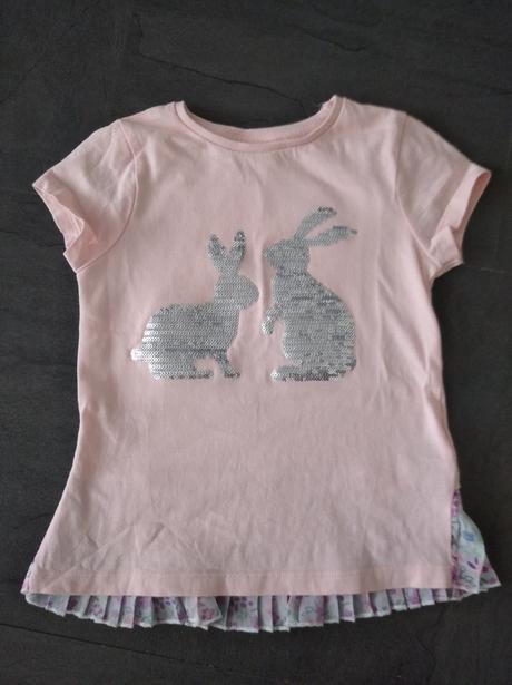 Trička s flitrami 2-3r, f&f,92