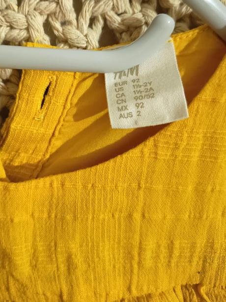Letné šatky, h&m,92