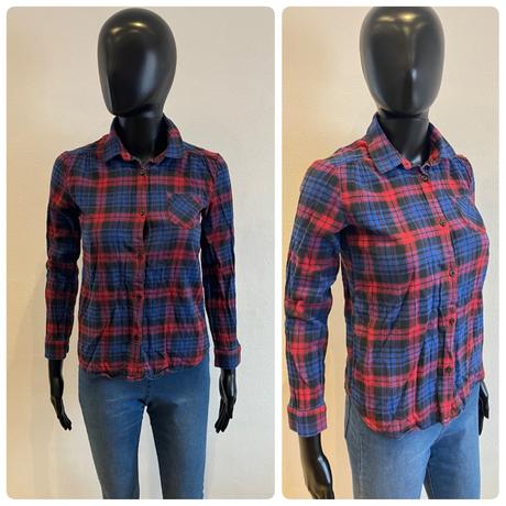 Dievčenská kockovaná košeľa h&m (152), h&m,152