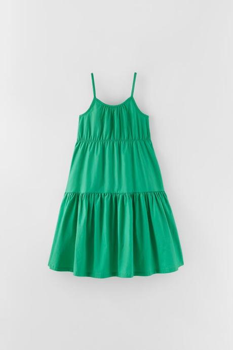 Zelené saty, zara,164