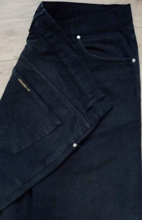 Predám pánske hrubšie rifle  veĺ.xl, zn.carrera, xl