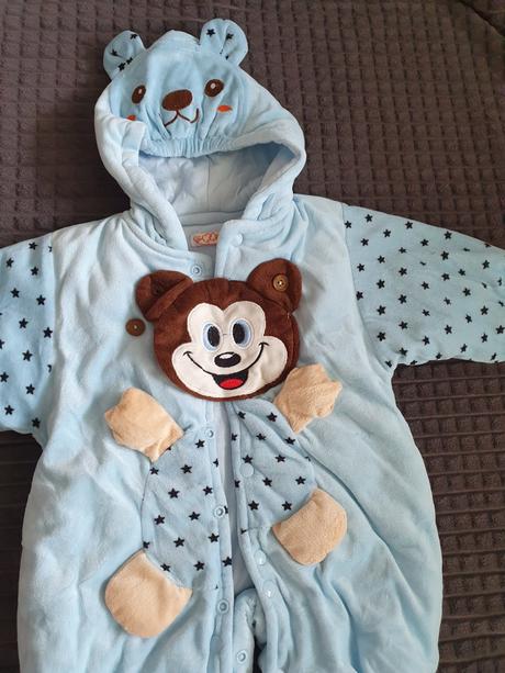 Zimné overaly, kombinézy pre novorodencov, 56