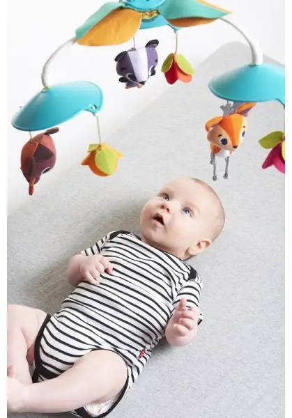 Tiny love kolotoč nad postieľku classic lesný svet, 