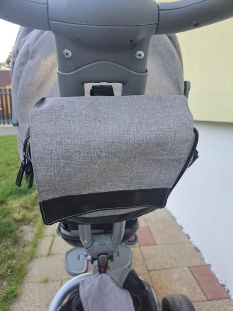 Trojkolka citigo - pearl grey,