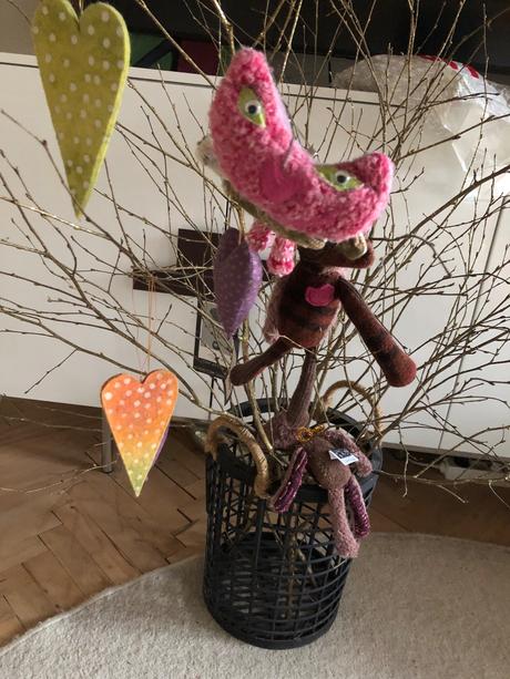 Macko 2x dekoracia-brož, 