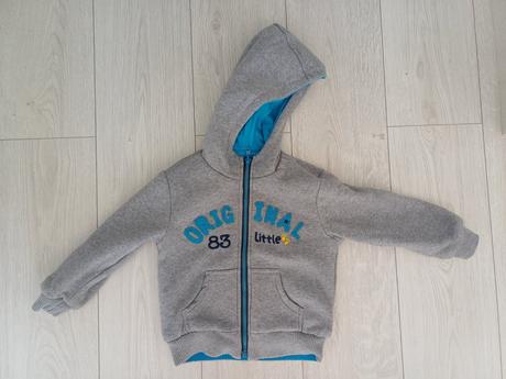 Bunda medvedík 98/104 obojstranná, f&f,98