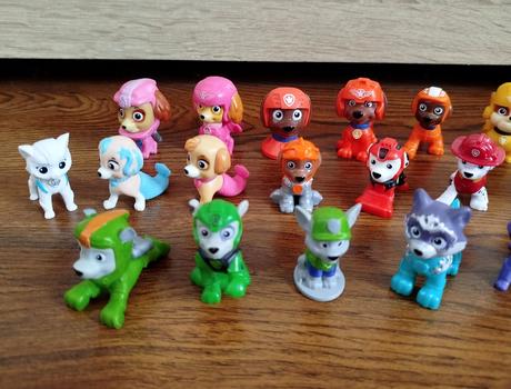 Figúrky paw patrol - kus 0,50 centov,