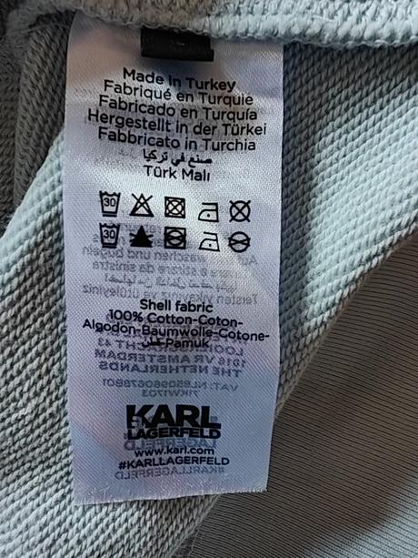 Karl lagerfeld icon dlha mikina/ saty, m