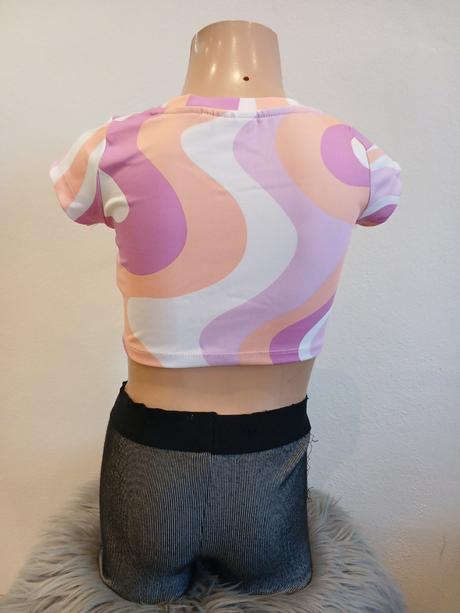 Dievčenský crop top powerpuff girls (116), 116