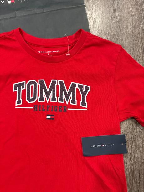 Tommy hilfiger chlapčenske tričko č.116, tommy hilfiger,116