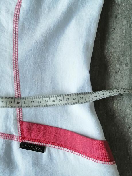 Biele luxus športové šaty infinity v40-42, 40