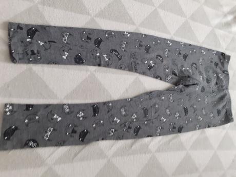 Dievcenske tmavosive leginy, h&m,122