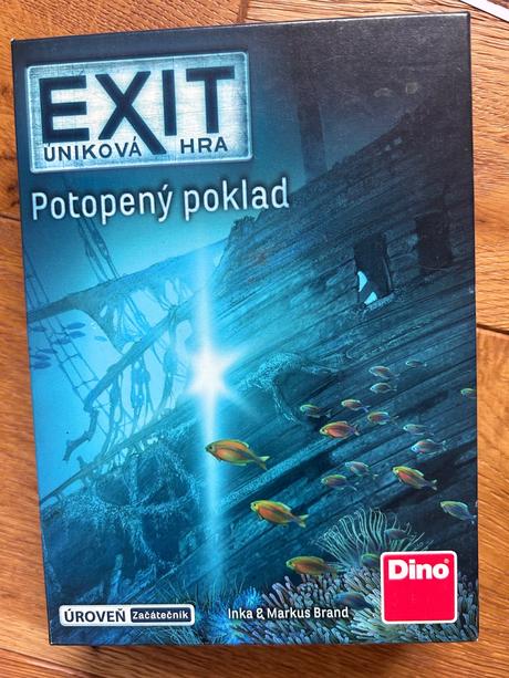 Úniková hra - potopený poklad, 