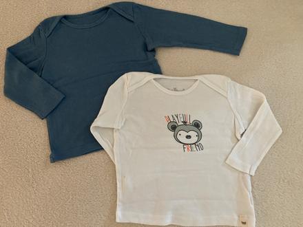 Tričká 2ks 74/80, kuniboo,74